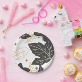 秋お洒落のエレガント紅葉 ペーパープレート (パーティー)