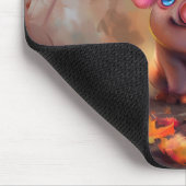 秋お洒落ピグレットマウスパッド マウスパッド (コーナー)