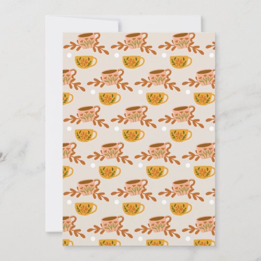 秋お洒落フェアリータールティーパーティー 招待状 (裏面)