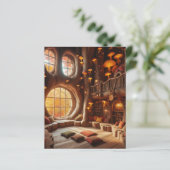 秋お洒落中空ツリースクラップブック紙 (スタンド正面)