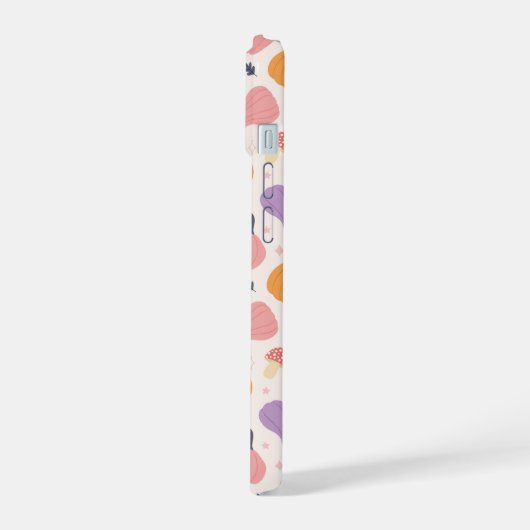 秋お洒落収穫 iPhone 15ケース (左側面)