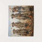 秋かかしタペストリー タペストリー (正面)