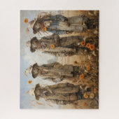 秋かかしパズル ジグソーパズル (縦)