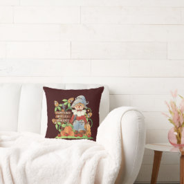 秋かかし季節装飾用クッション クッション