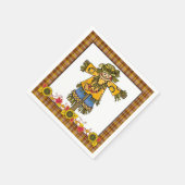 秋かかし紙ナプキンズ季節 スタンダードカクテルナプキン (角)