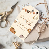 秋かぼちゃあなたに感謝ギフトラベル ギフトタグ