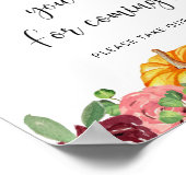 秋かぼちゃありがとう来さん ポスター (角)