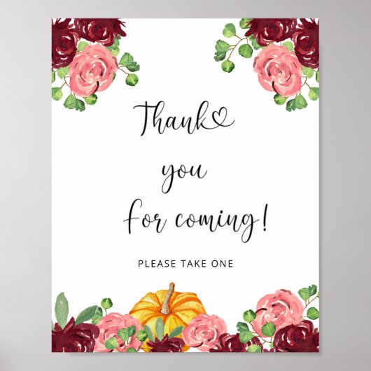 秋かぼちゃありがとう来さん ポスター (正面)