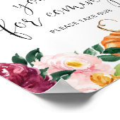 秋かぼちゃありがとう来さん ポスター (角)