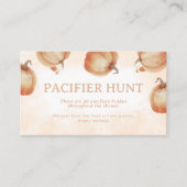 秋かぼちゃおしゃぶり狩りゲーム エンクロージャーカード (正面)