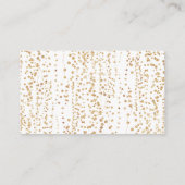 秋かぼちゃおむつラッフルベビシャワーカード エンクロージャーカード (裏面)