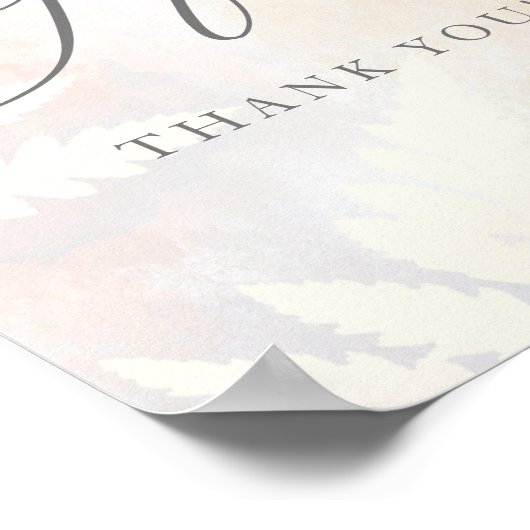 秋かぼちゃのカードとギフトサインのポスター ポスター (角)