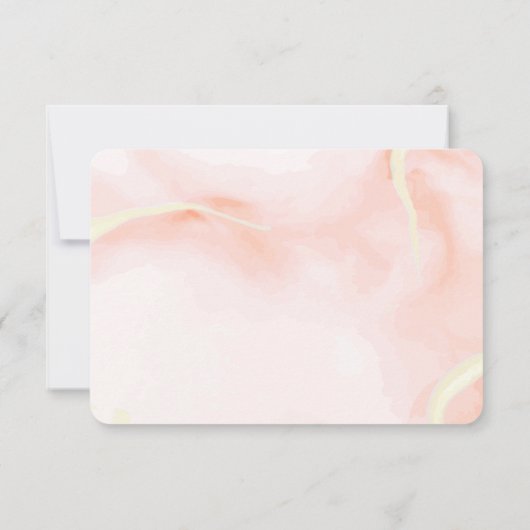 秋かぼちゃひまわりカワイイ秋の結婚式 出欠カード (裏面)