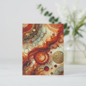 秋かぼちゃスパイスアルコールインクスクラップブック紙 (スタンド正面)