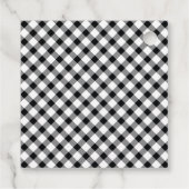 秋かぼちゃトラック |ひまわりベビーBBQシャワー フェイバータグ (裏面)