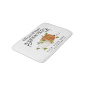 秋かぼちゃパッチ バスマット (アングル)