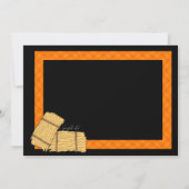 秋かぼちゃピッキングパーティの招待状 招待状 (裏面)