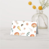 秋かぼちゃフードテント座席表 プレイスカード (裏面)