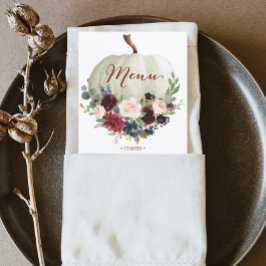 秋かぼちゃメニュー – メニュー