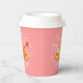 秋かぼちゃ桃 紙コップ (右)