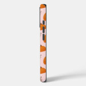 秋かぼちゃ模様ピンク Case-Mate iPhoneケース (裏面 / 左)