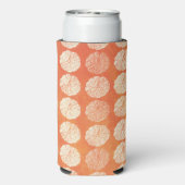 秋かぼちゃ模様 スリム缶クーラー (Seltzer裏面)