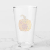 秋かぼちゃ（花） タンブラーグラス (裏面)