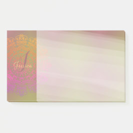 秋から冬のマンダラモノグラムポストイットノート ポストイット