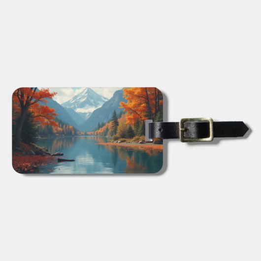 秋から冬 ラゲッジタグ (正面横)