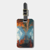 秋から冬 ラゲッジタグ (正面縦)