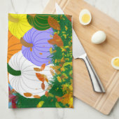 秋から秋のキッチンタオル キッチンタオル (四つ折り)