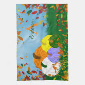 秋から秋のキッチンタオル キッチンタオル (縦)