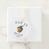 秋かわいいアコンポップ・アートのン – それ！ フェイバータグ (インサイチュ)