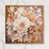 秋かわいい格言紅葉誕生日 フェイバータグ (裏面)