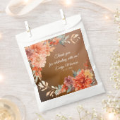 秋かわいい格言紅葉誕生日 フェイバーバッグ (クリップ留めされた状態)