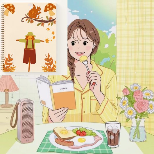 秋かわいい🤎🍪 ノートブック