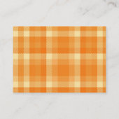 秋かわいこちゃんパイ赤ちゃんシャワーブックベビー エンクロージャーカード (裏面)