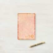 秋かわいらしのフローラ ポストイット (デスク上)