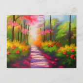 秋かわいらしハイキングコース ポストカード (正面)