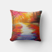 秋かわいらしハイキングトレイルin秋 クッション (正面)