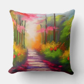 秋かわいらしハイキングトレイルin秋 クッション (正面)