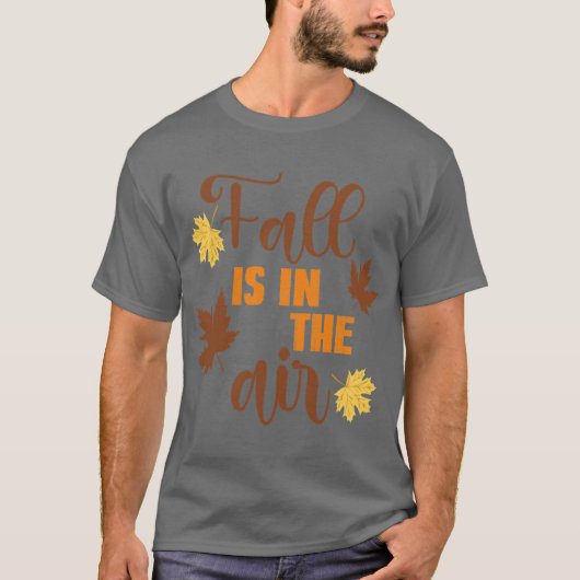 秋がやってくる Tシャツ (正面)