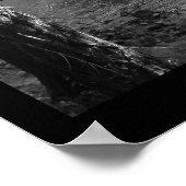 秋がタイトル付き木々を通り抜ける ポスター (角)