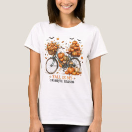 秋が一番好きな季節のTシャツ 自転車 Tシャツ