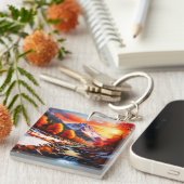 秋が冬になる キーホルダー (正面右)