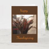 秋が到着した – あなたはより美しいカード カード (正面)