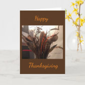 秋が到着した – あなたはより美しいカード カード (黄色い花)