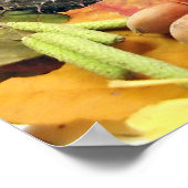 秋が多いバスケット ポスター (角)