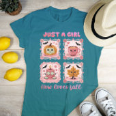 秋が大好きな女の子 – かわいい秋 スウェットシャツ