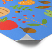 秋が大好き！ ポスター (角)